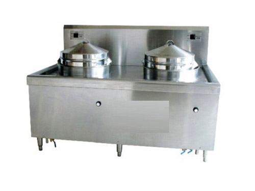 雙位電磁蒸包爐