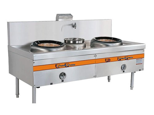 雙頭單尾小炒爐