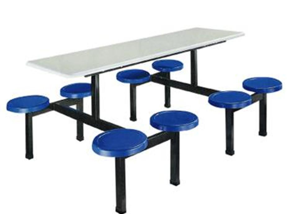 玻璃鋼八人餐桌