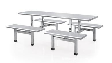 不銹鋼八人條桌