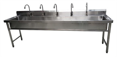 不銹鋼長(zhǎng)洗手槽